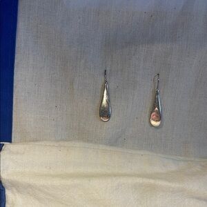Elegant Silver Teardrop Earrings